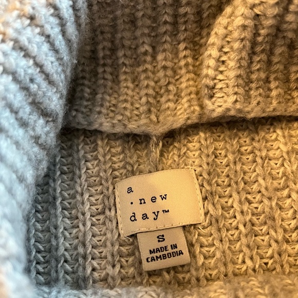 A NEW DAY Casual Fit Sleeveless Mock Turtleneck Sweater Dress - Picture 2 of 10